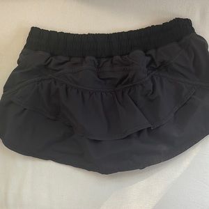 Lululemon ruffle short skirt